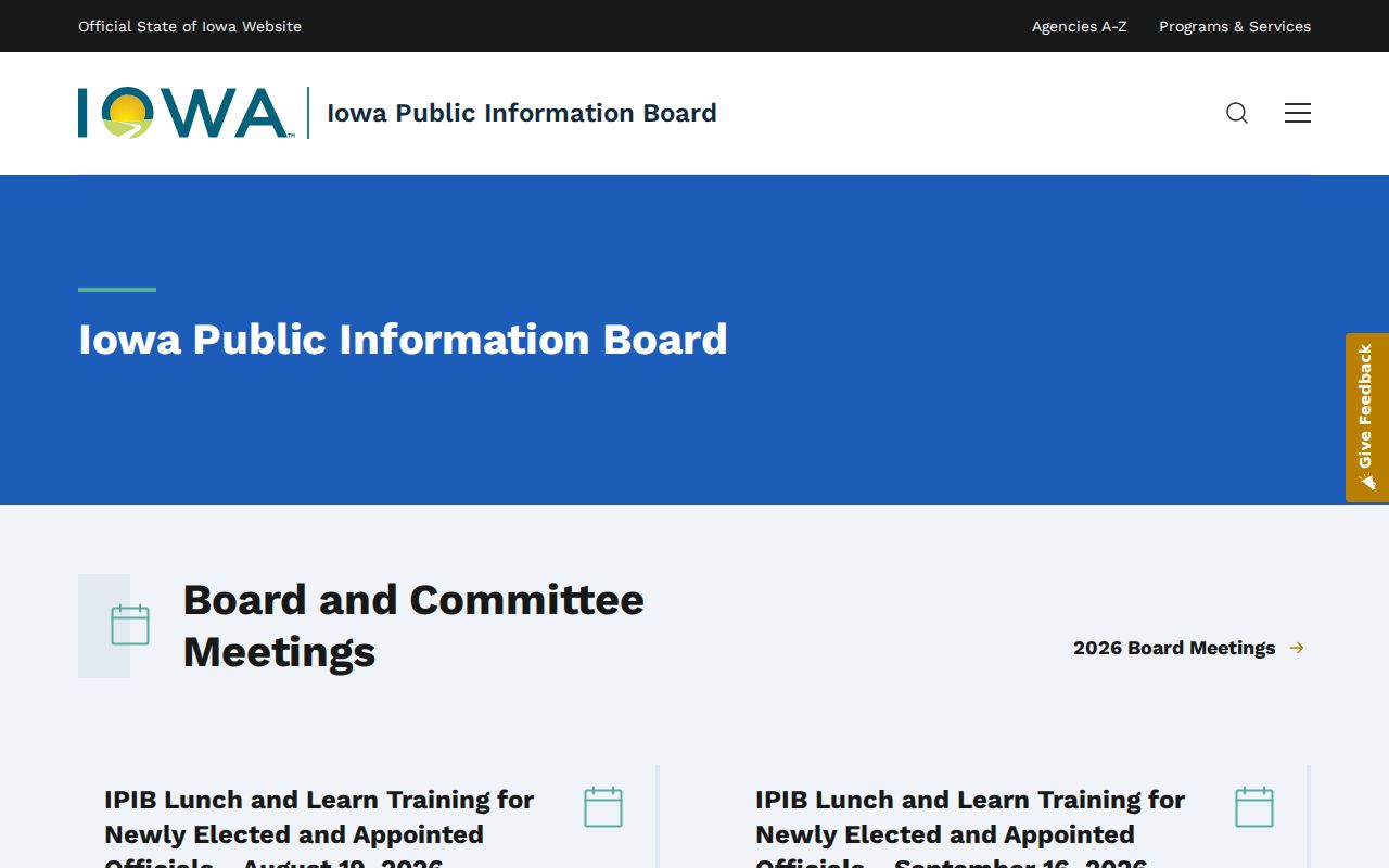 Taylor County criminal history Iowa Public Information Board guidance