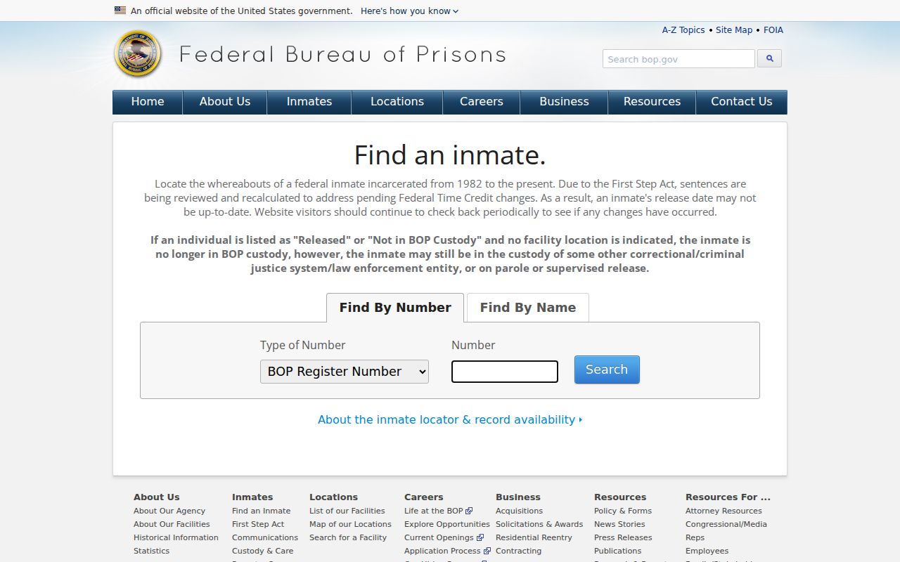 Taylor County arrest history federal inmate locator